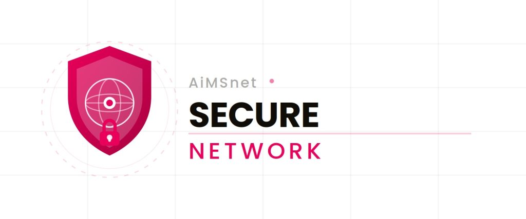 aimsnets secure network logo light